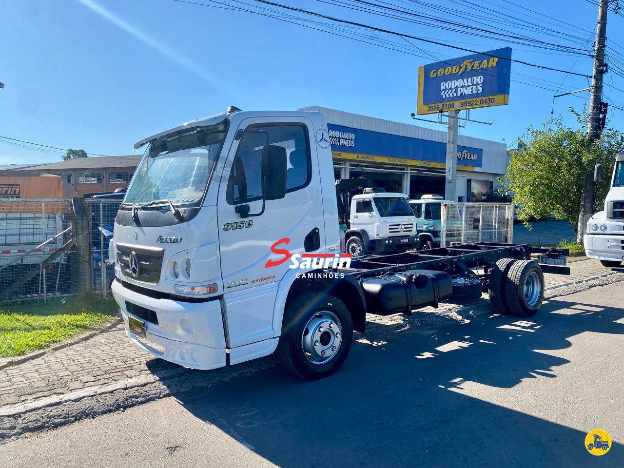 CAMINHAO MERCEDES-BENZ MB 915 Chassis 3/4 4x2 Saurin Caminhões SANTA MARIA RIO GRANDE DO SUL RS